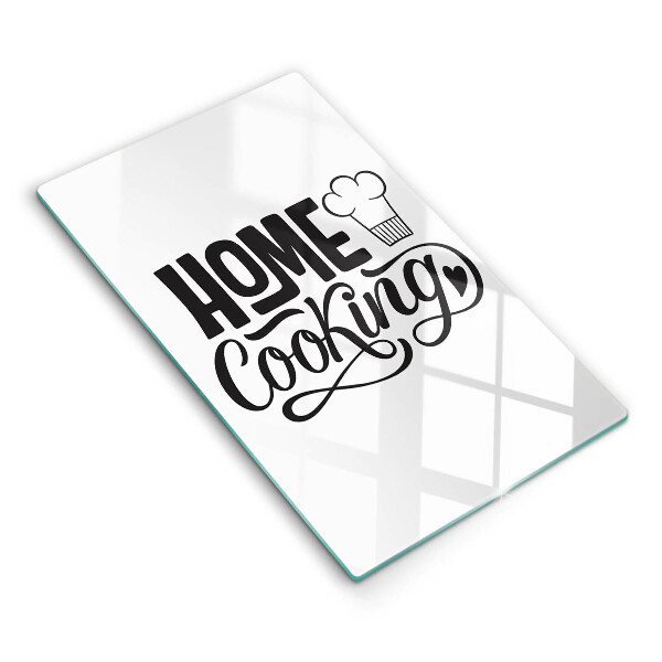 Tagliere in vetro Home cooking