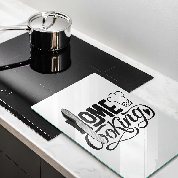 Tagliere in vetro Home cooking