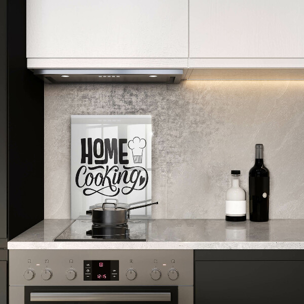 Tagliere in vetro Home cooking