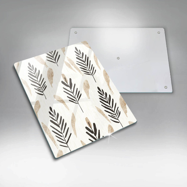 Tagliere in vetro temperato Piante bohémien