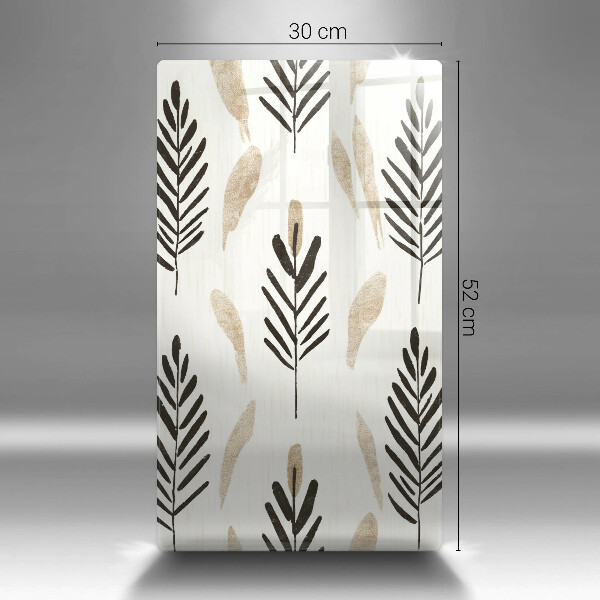 Tagliere in vetro temperato Piante bohémien