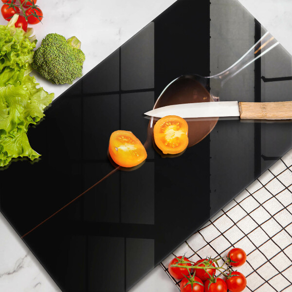 Tagliere in vetro temperato Un cucchiaio di cioccolato