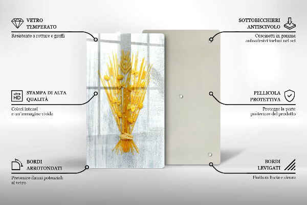 Tagliere in vetro temperato Pasta