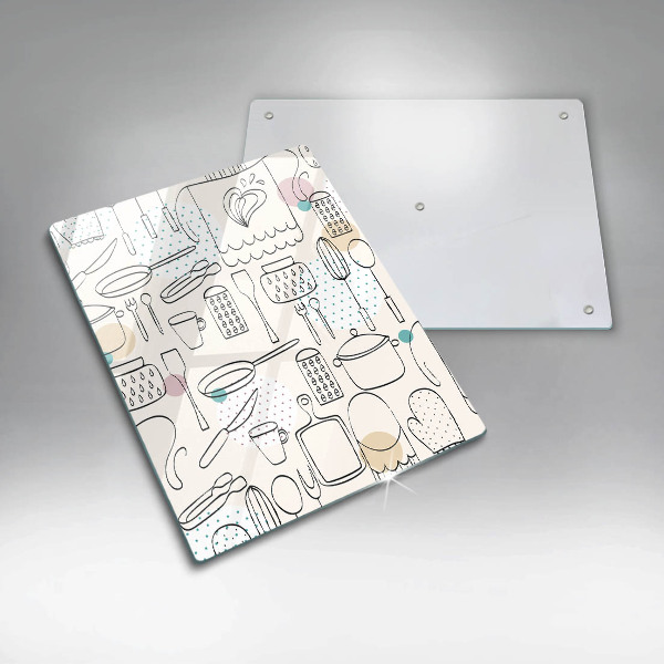 Tagliere in vetro temperato Accessori per la cucina