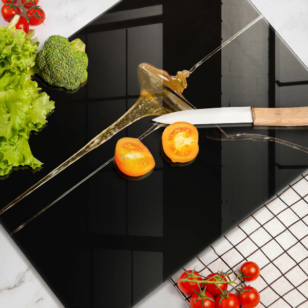 Tagliere in vetro temperato Un cucchiaino di miele