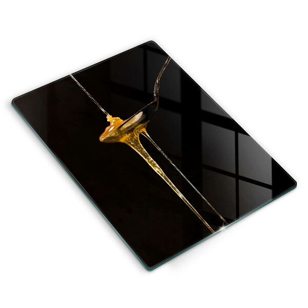 Tagliere in vetro temperato Un cucchiaino di miele