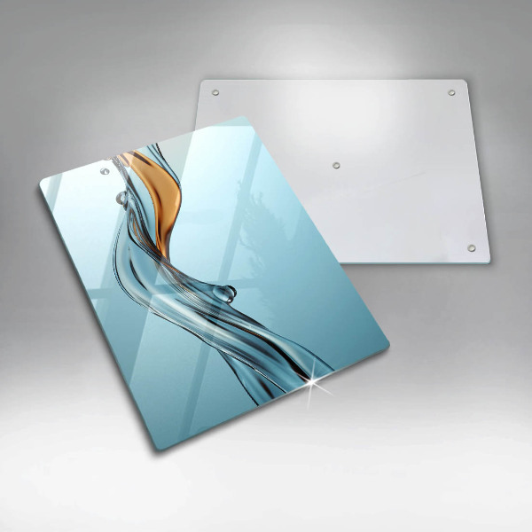 Tagliere in vetro temperato Getto d'acqua