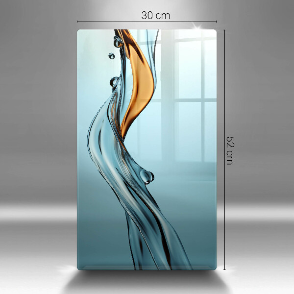 Tagliere in vetro temperato Getto d'acqua