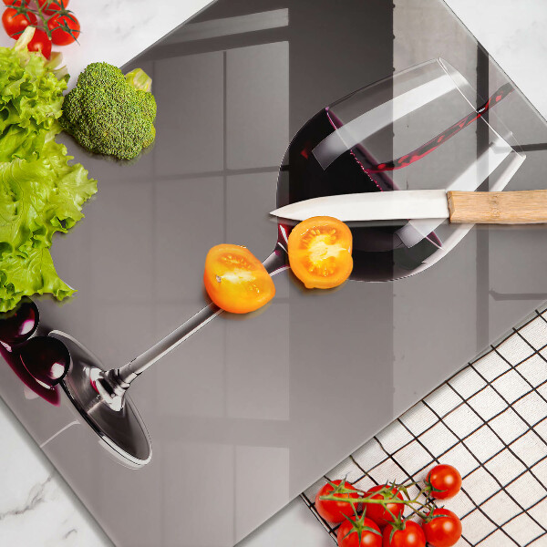 Tagliere in vetro Vetro e uva