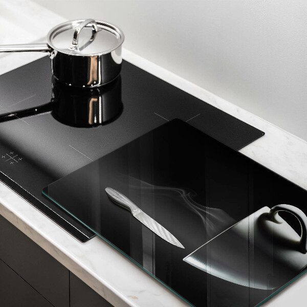 Tagliere in vetro Una tazza di tè