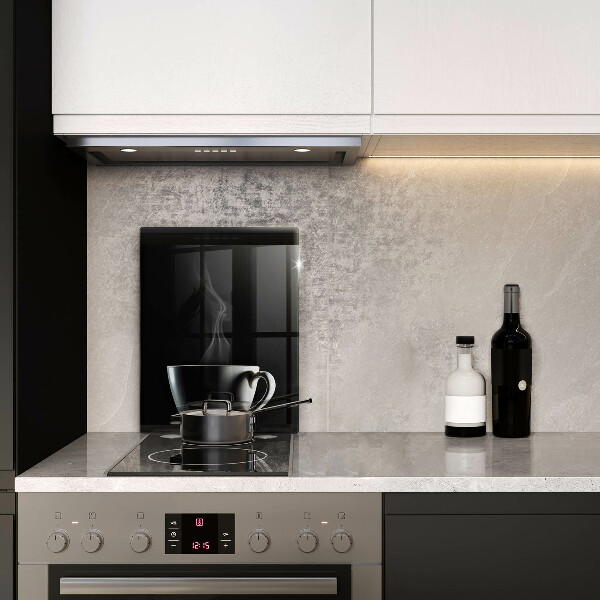 Tagliere in vetro Una tazza di tè