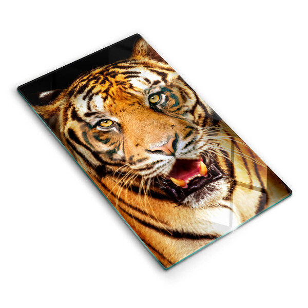 Tagliere in vetro Tigre animale selvatico