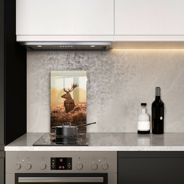 Tagliere in vetro Cervi nel campo