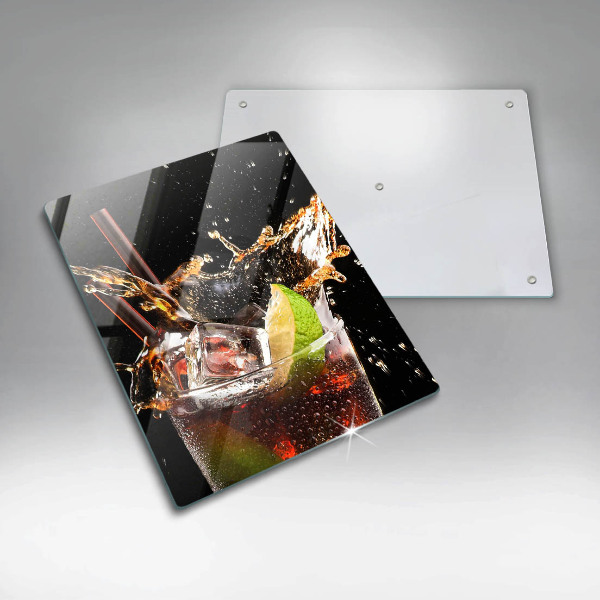 Tagliere in vetro Bere con ghiaccio