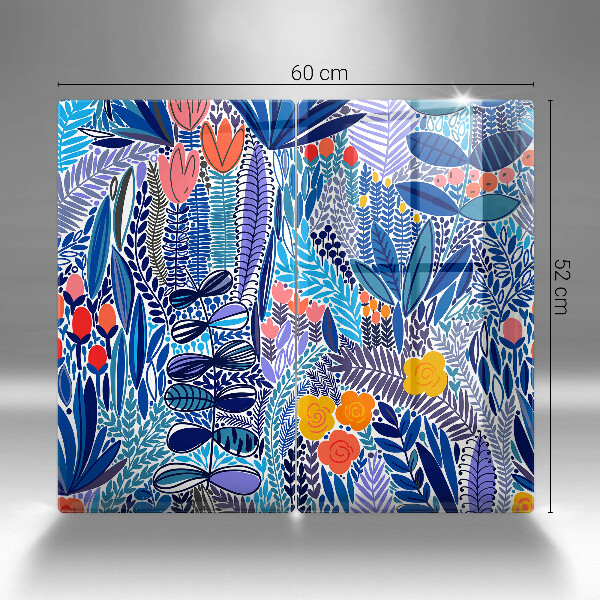 Tagliere in vetro temperato Prato dipinto