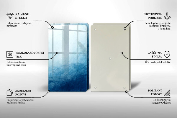 Tagliere in vetro temperato Sfondo astratto