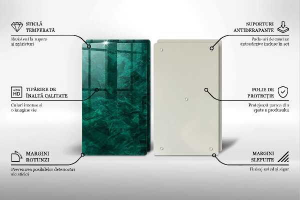 Tagliere in vetro temperato Trama di sfondo in pietra