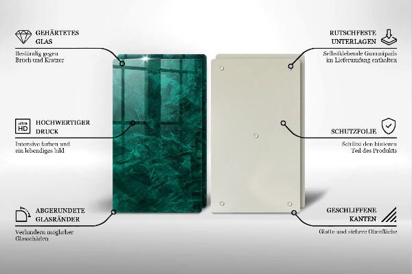 Tagliere in vetro temperato Trama di sfondo in pietra