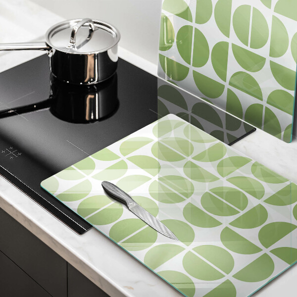 Tagliere in vetro temperato Modello di forme boho