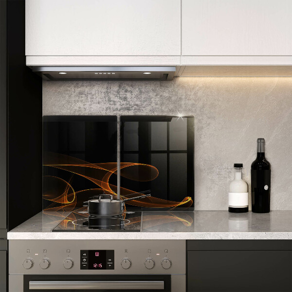 Tagliere in vetro temperato Linee astratte