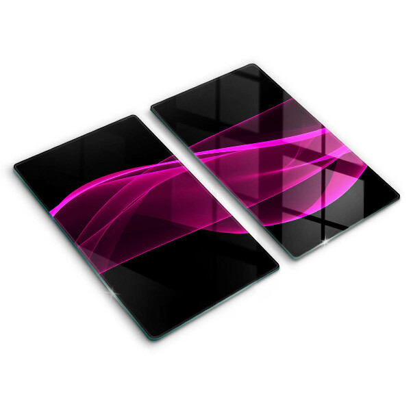 Tagliere in vetro temperato Astrazione rosa