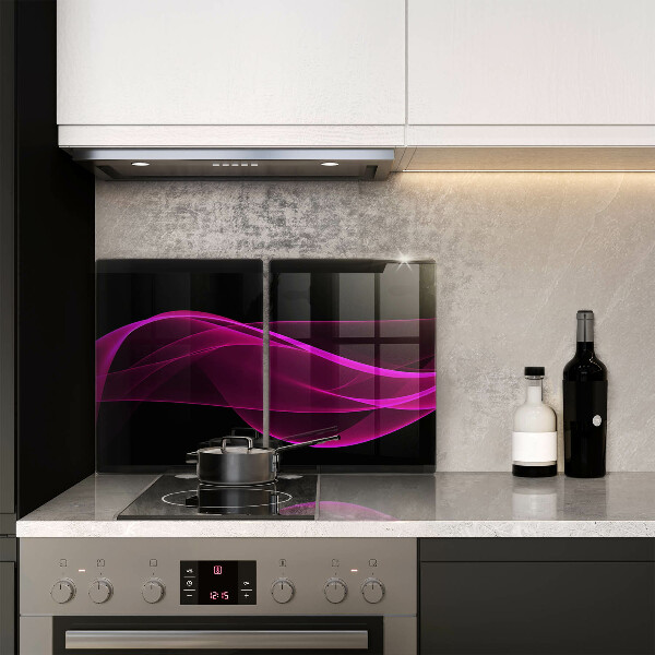 Tagliere in vetro temperato Astrazione rosa