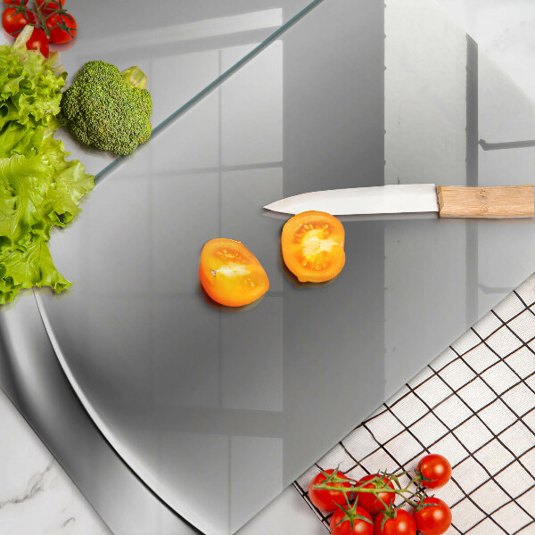 Tagliere in vetro temperato Struttura in metallo