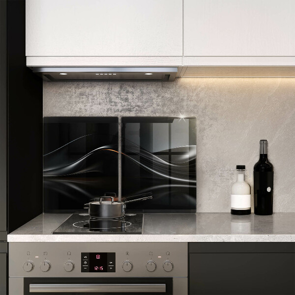 Tagliere in vetro temperato Progettazione 3D astratta