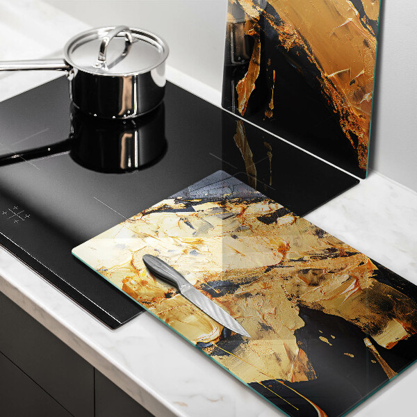 Tagliere in vetro temperato Texture di vernice elegante