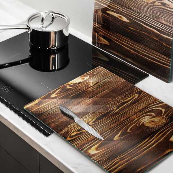 Tagliere in vetro temperato Struttura del legno