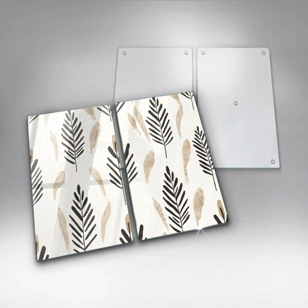 Tagliere in vetro temperato Piante bohémien