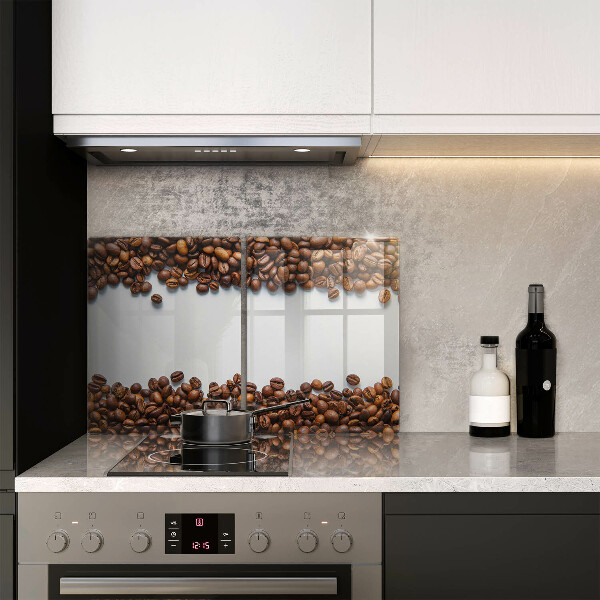 Tagliere in vetro temperato Chicchi di caffè