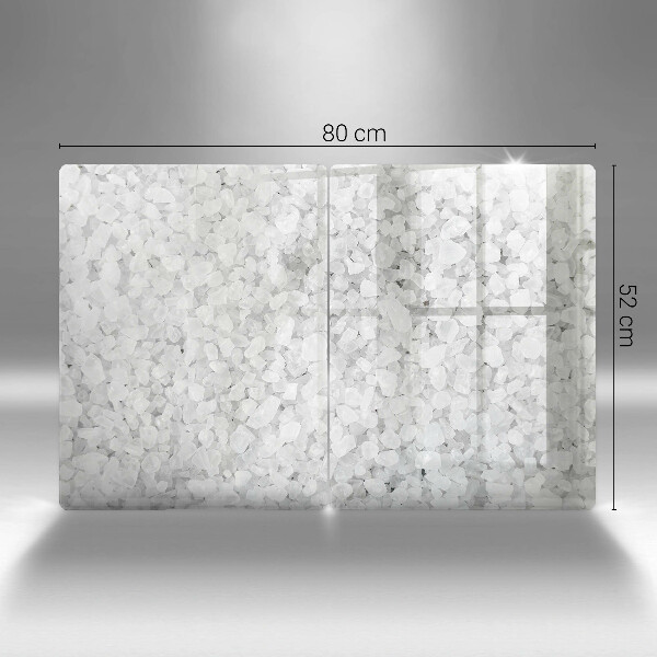 Tagliere in vetro temperato Cristalli di sale