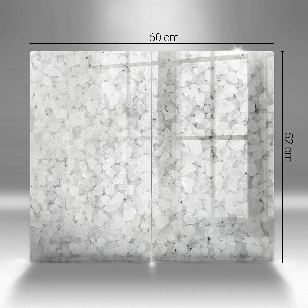 Tagliere in vetro temperato Cristalli di sale