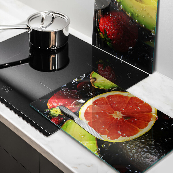 Tagliere in vetro temperato Frutta e verdura