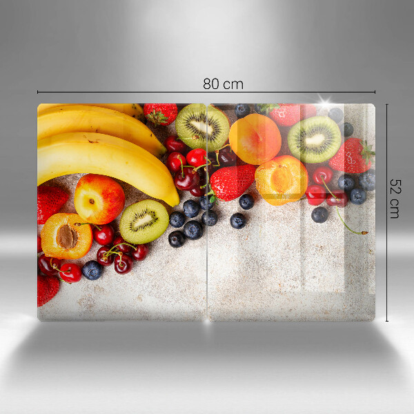 Tagliere in vetro temperato Frutti delle feste