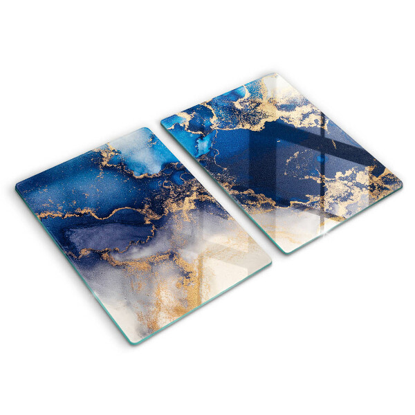 Tagliere in vetro temperato Astrazione del marmo