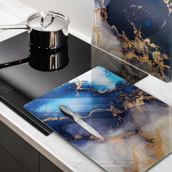 Tagliere in vetro temperato Astrazione del marmo