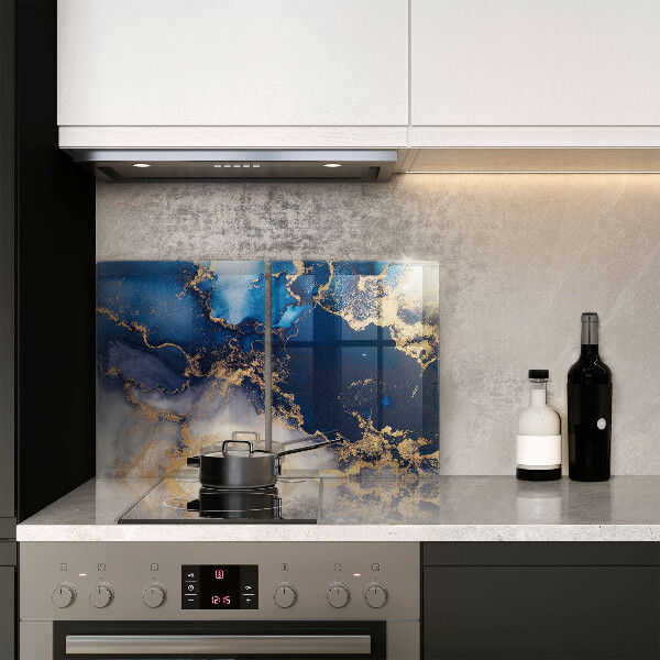 Tagliere in vetro temperato Astrazione del marmo