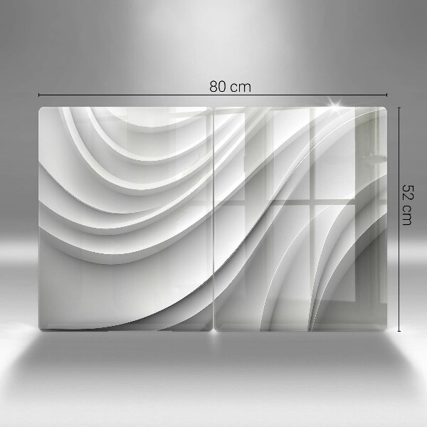 Tagliere in vetro temperato Linee geometriche