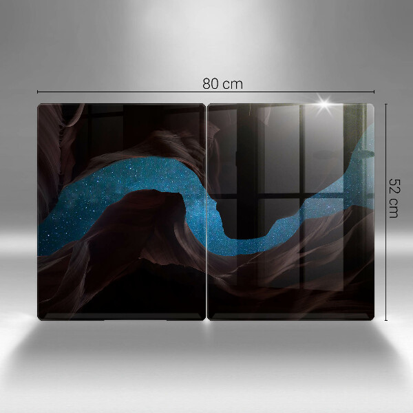 Tagliere in vetro temperato Cielo stellato