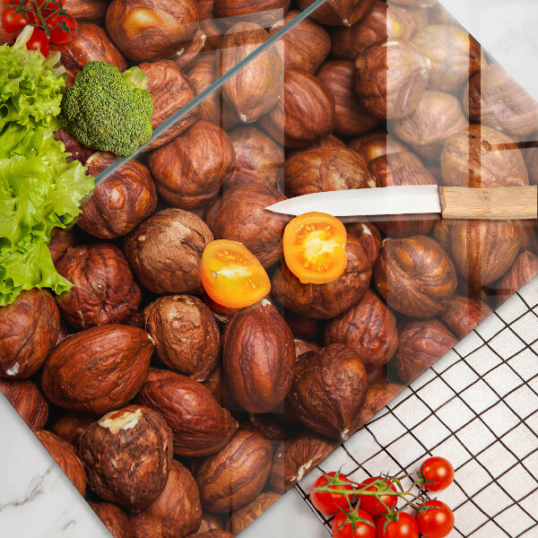 Tagliere in vetro temperato Nocciole