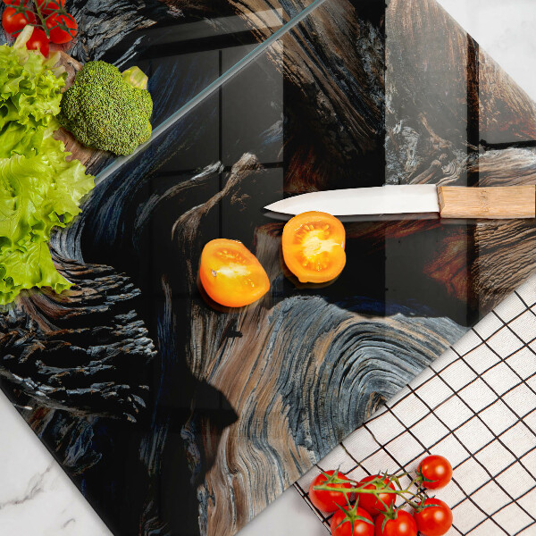 Tagliere in vetro temperato Modello astratto