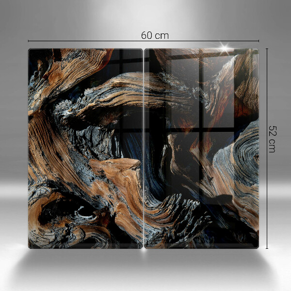 Tagliere in vetro temperato Modello astratto