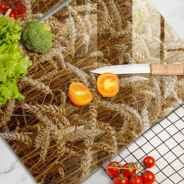 Tagliere in vetro temperato Campo di grano