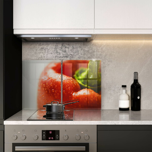 Tagliere in vetro temperato Pepe rosso