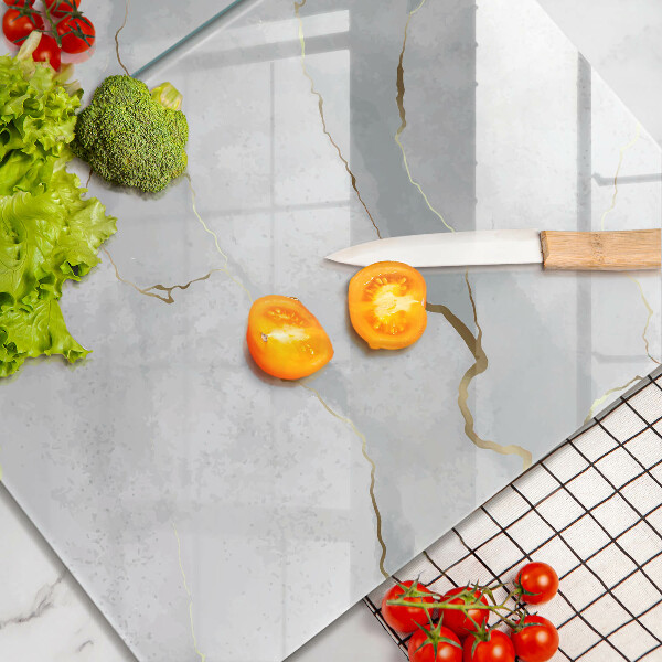 Tagliere in vetro temperato Trama di pietra