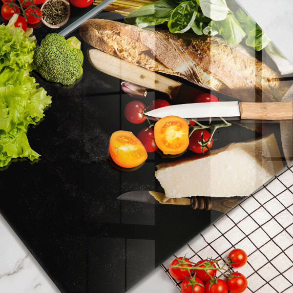 Tagliere in vetro temperato Ingredienti e spezie italiani