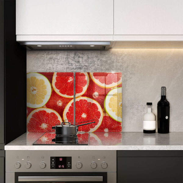 Tagliere in vetro temperato Fette di pompelmo