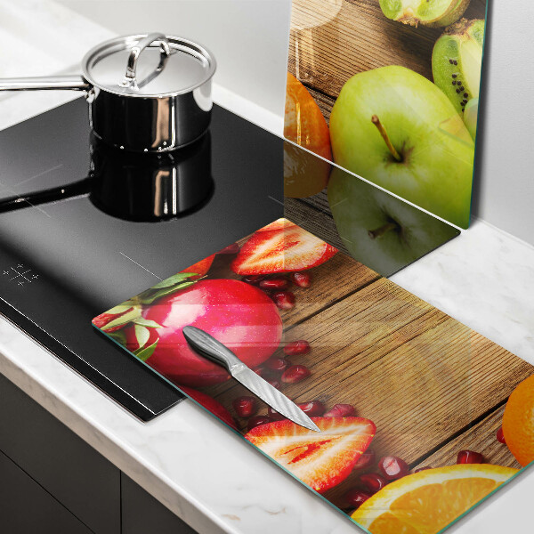 Tagliere in vetro temperato Frutta fresca